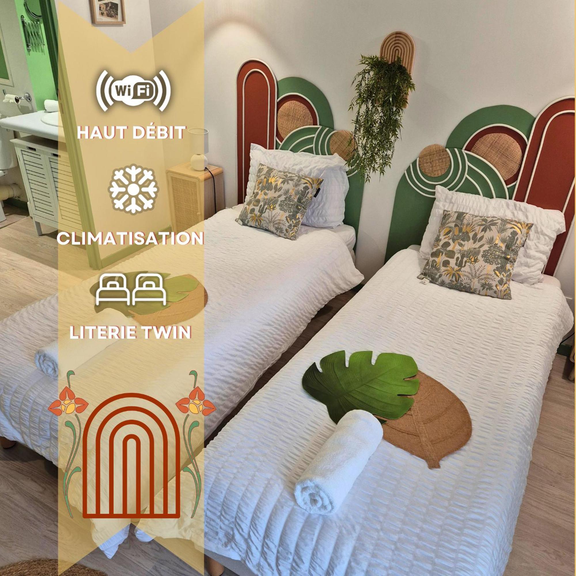 Boudoir - Clim-Wifi-Twin-Gare Apartment ลูร์ด ภายนอก รูปภาพ